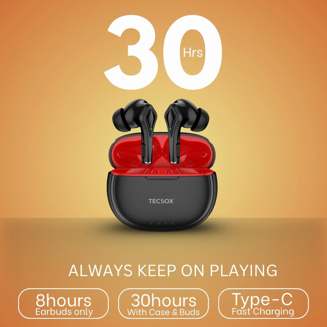 Buy TecSox Neo231 Wireless Earbud With Comfortable Fit