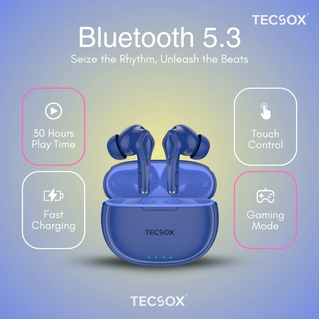 Buy TecSox Neo231 Wireless Earbud With Comfortable Fit