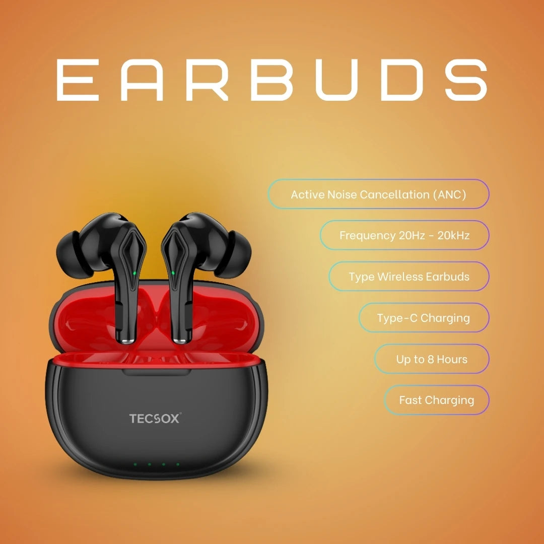 Buy TecSox Neo231 Wireless Earbud With Comfortable Fit