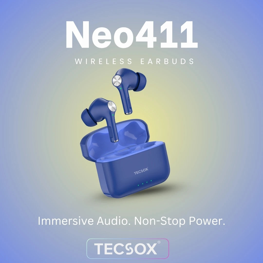 Buy TecSox Neo411 Wireless Earbud With Comfortable Fit