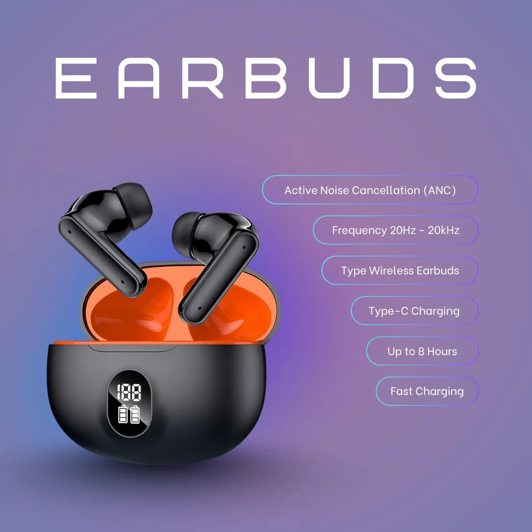 Order TecSox Pulse411  Bluetooth Earbuds | Deep Bass | Under ₹1000