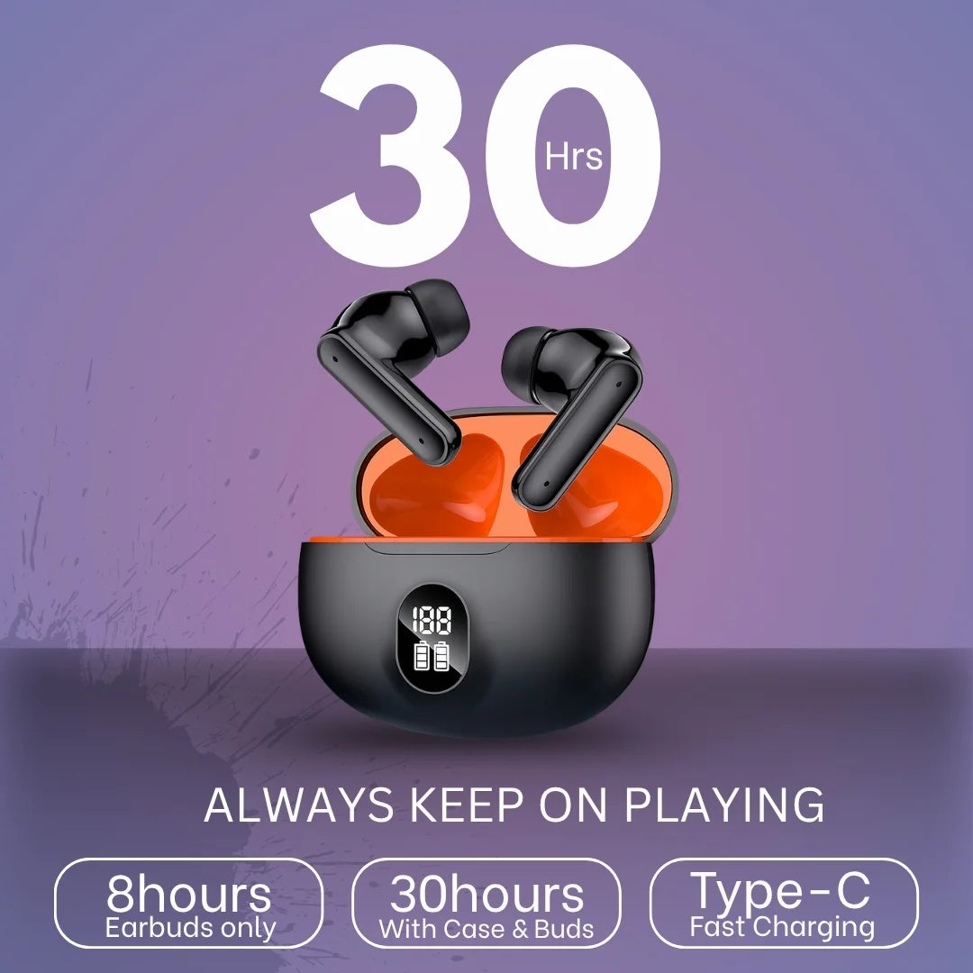 Order TecSox Pulse411  Bluetooth Earbuds | Deep Bass | Under ₹1000