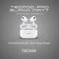 TecPod Pro Earbuds 30Hr Playtime | 5.3 V Bluetooth Earbuds | Deep Bass | Water Resistant