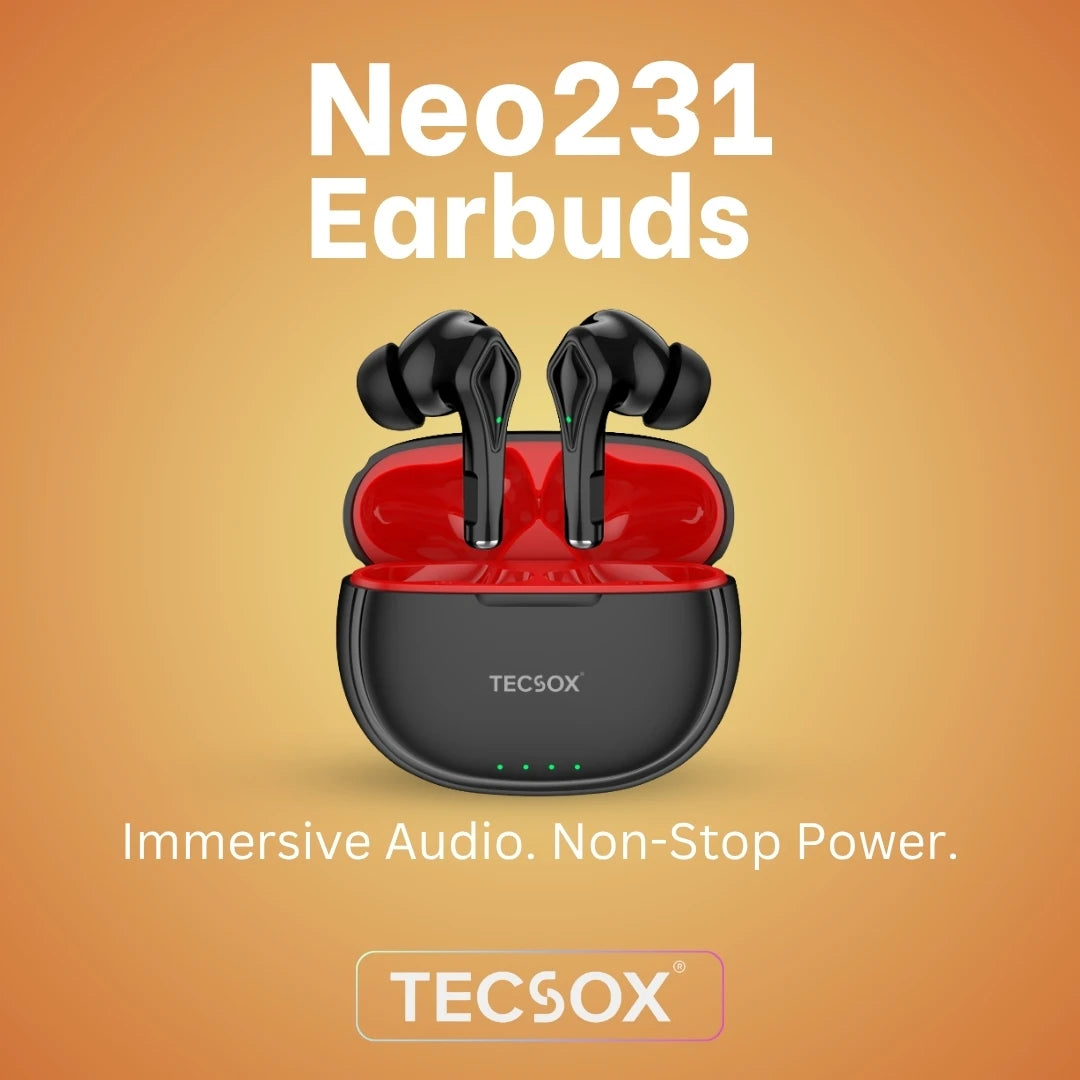Buy TecSox Neo231 Wireless Earbud With Comfortable Fit