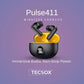 Order TecSox Pulse411  Bluetooth Earbuds | Deep Bass | Under ₹1000