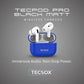 TecPod Pro Earbuds 30Hr Playtime | 5.3 V Bluetooth Earbuds | Deep Bass | Water Resistant