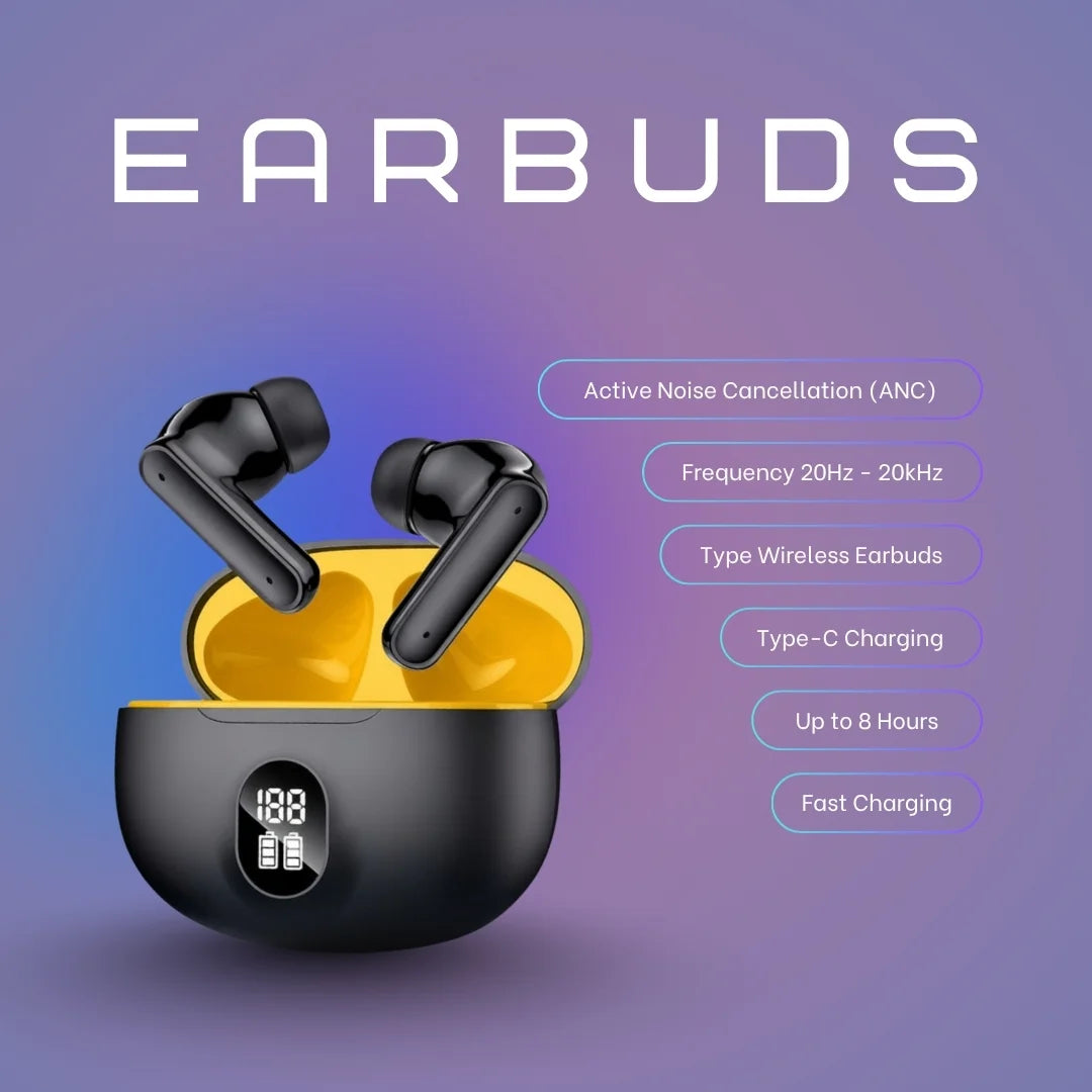 Order TecSox Pulse411  Bluetooth Earbuds | Deep Bass | Under ₹1000