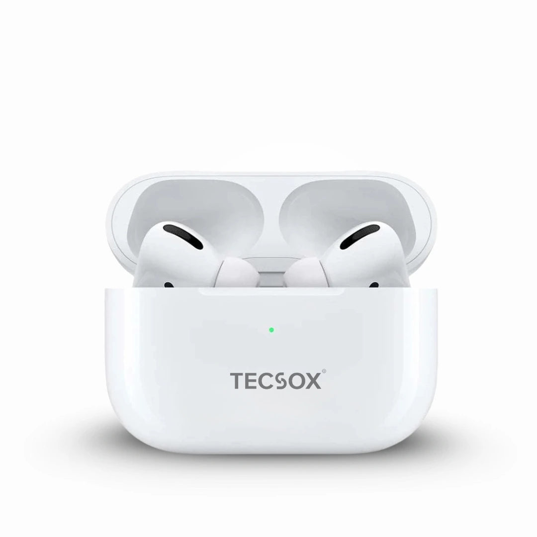 Buy TecPod Max White Bluetooth Earbuds | Deep Bass | 30-hour playtime