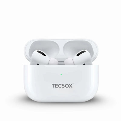 Buy TecPod Max White Bluetooth Earbuds | Deep Bass | 30-hour playtime