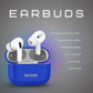 TecPod Pro Earbuds 30Hr Playtime | 5.3 V Bluetooth Earbuds | Deep Bass | Water Resistant