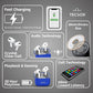 TecPod Pro Earbuds 30Hr Playtime | 5.3 V Bluetooth Earbuds | Deep Bass | Water Resistant