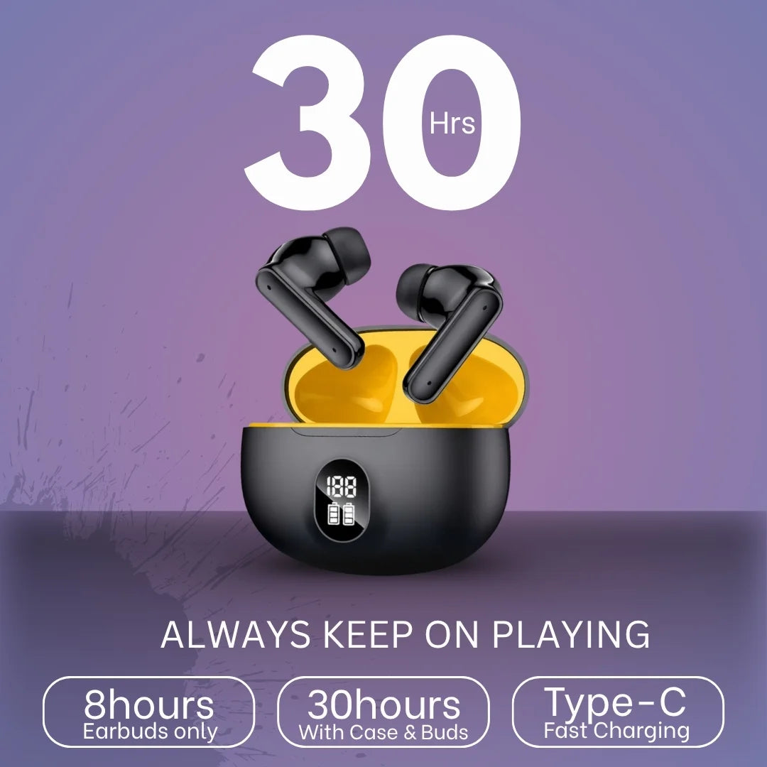 Order TecSox Pulse411  Bluetooth Earbuds | Deep Bass | Under ₹1000