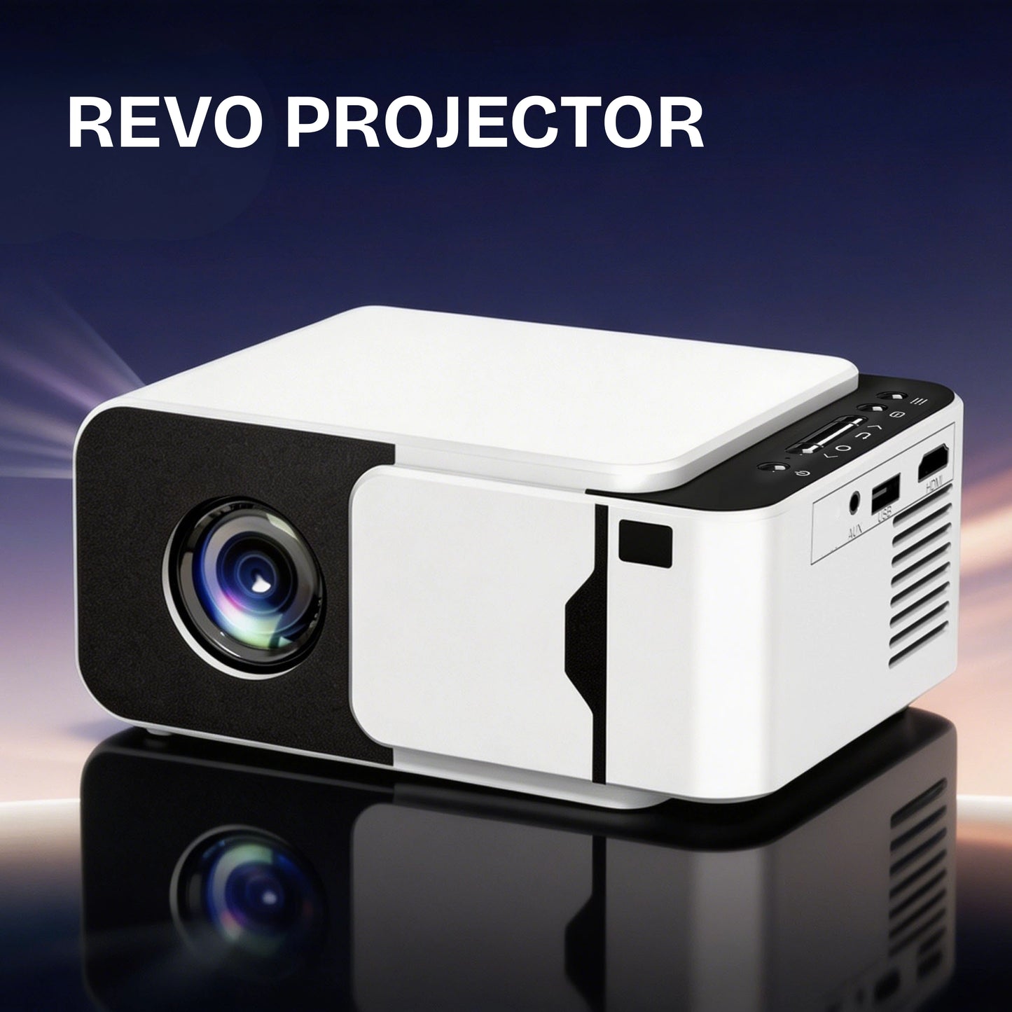 TecSox Revo Projector Online | 4K Video | Android 13 | Under ₹7000