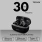 TecSox Neo861 Bluetooth Earbud With Deep Bass | IPX Water Resistant