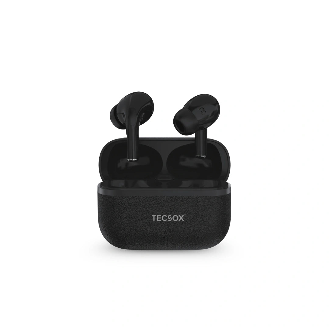 TecSox Moon Bluetooth Earbud With Deep Bass & Comfortable Fit | 30Hrs Playtime | IPX Water Resistant