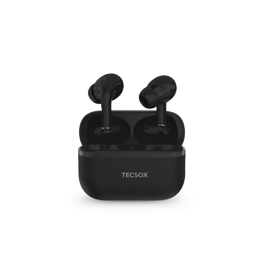 TecSox Moon Bluetooth Earbud With Deep Bass & Comfortable Fit | 30Hrs Playtime | IPX Water Resistant