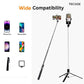 TecSox Halo Stick | 5FT Professional Multi-Role Tripod & Selfie Stick