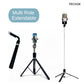 TecSox Halo Stick | 5FT Professional Multi-Role Tripod & Selfie Stick