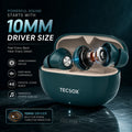 Buy TecSox Neo411 Wireless Earbud With Deep Bass & Comfortable Fit 26