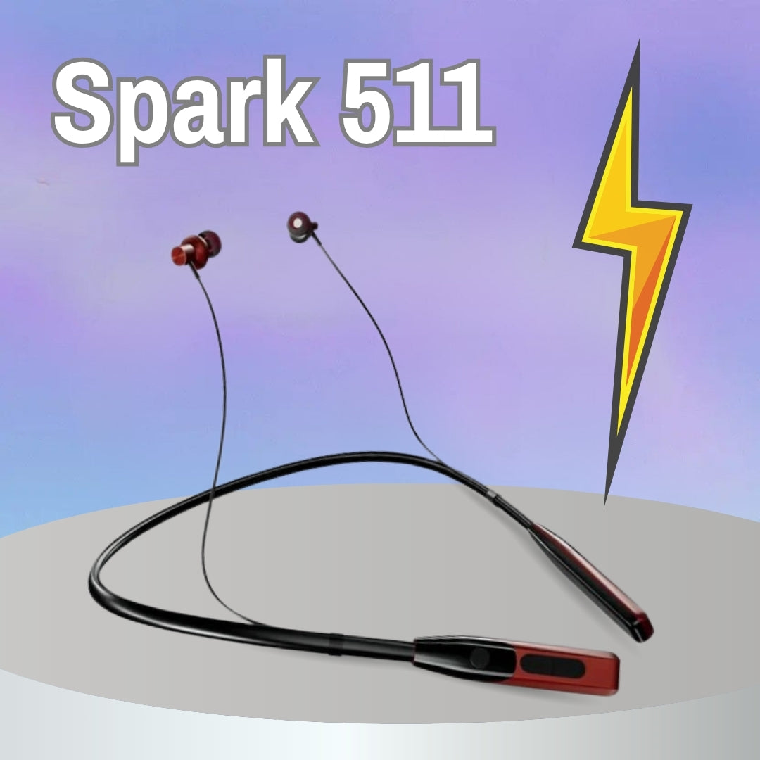 Spark511 Bluetooth Neckband | ENC | 30 Hr  | IPX Water Resistant