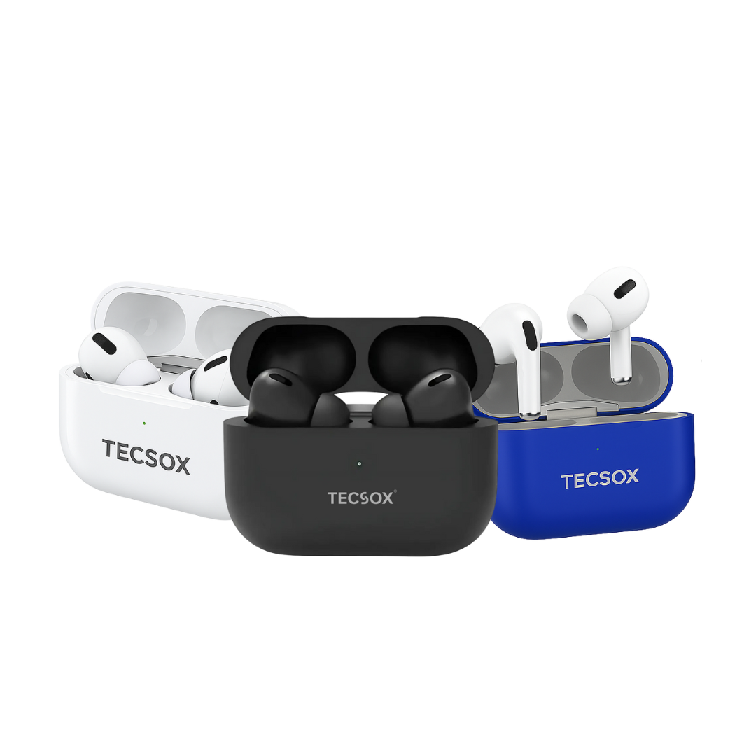 Buy TecPod Pro Black Matt Bluetooth Earbuds | Deep Bass | Water Resistant