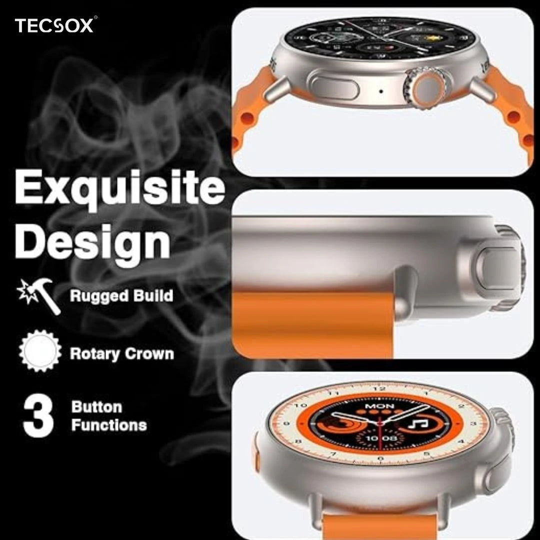 TecSox Max Gt 9 | Health Tracking | Multi Sports Mode