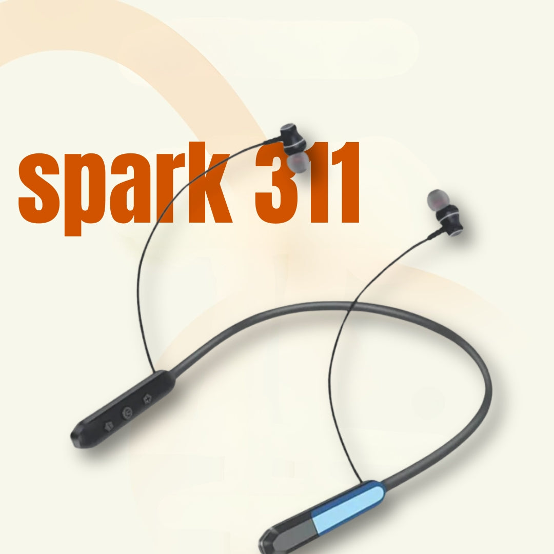 Spark311 Bluetooth Neckband | ENC | 30 Hr  | IPX Water Resistant