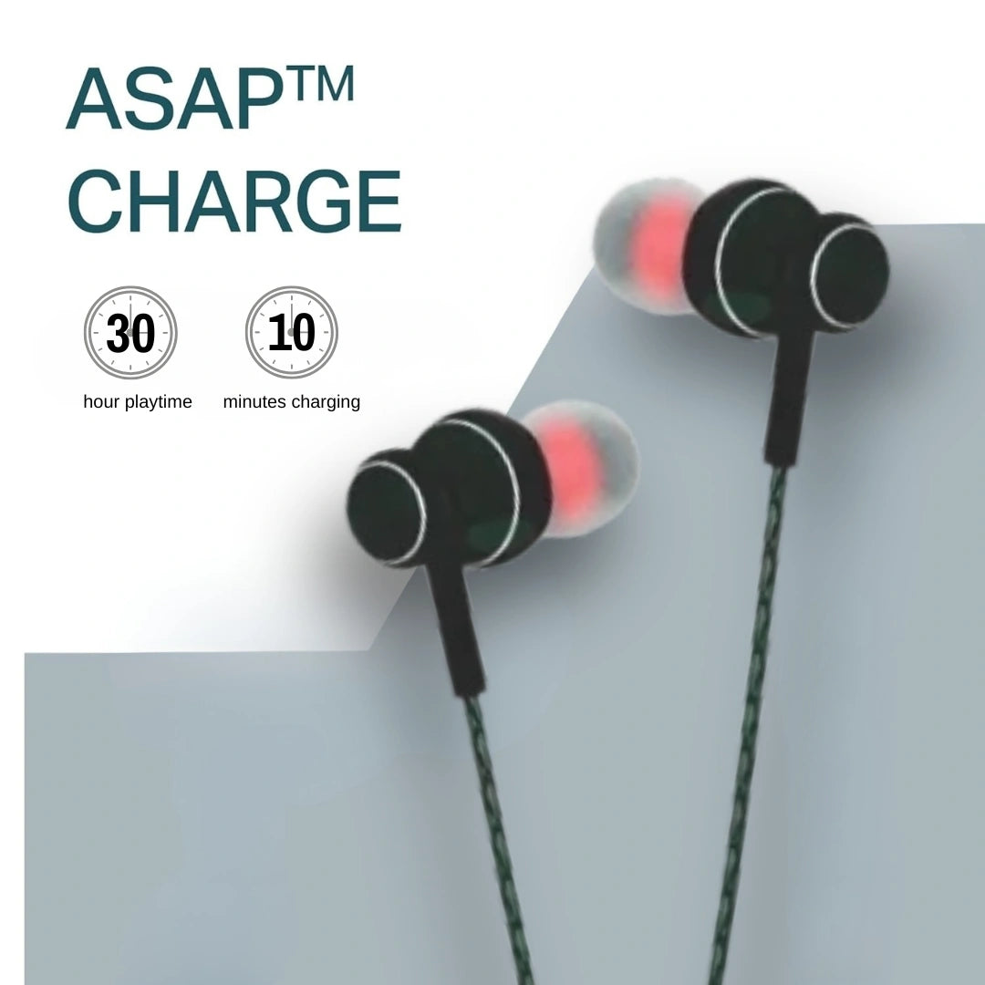 Spark611 Bluetooth Neckband | ENC | 30 Hr  | IPX Water Resistant