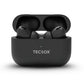 Buy TecPod Pro Black Matt Bluetooth Earbuds | Deep Bass | Water Resistant