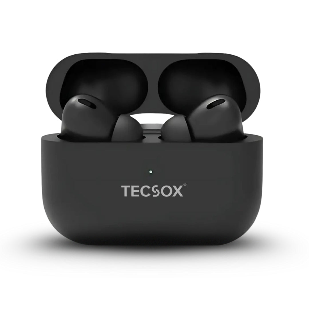 Buy TecPod Pro Black Matt Bluetooth Earbuds | Deep Bass | Water Resistant